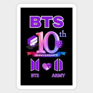 BTS Anniversary 10th Sticker
